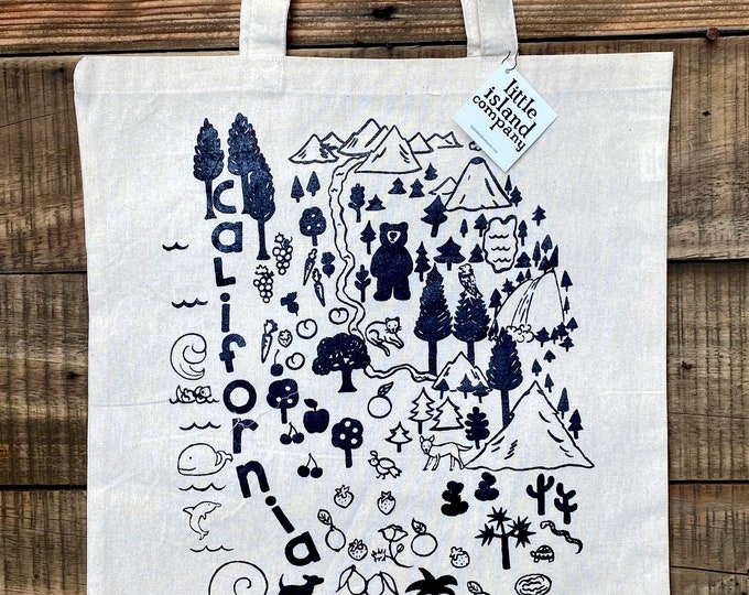 CALIFORNIA  Market Tote