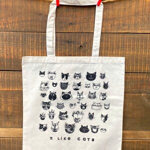 CATS Market Tote Bag image 1