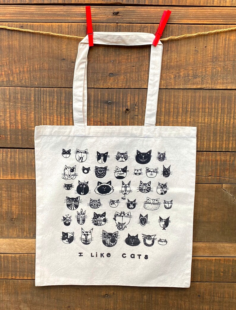 CATS Market Tote Bag image 1