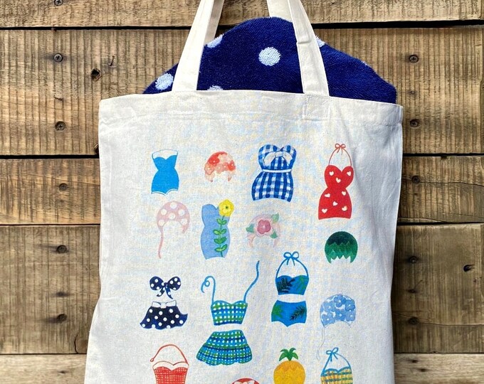 Summer Natural Cotton Market Tote