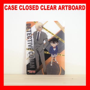 Caso chiuso Clear Art Board 01 / Detective Conan / Esclusiva per il Giappone / Anime giapponese / Conan Edogawa / Rei Furuya / Toru Amuro /