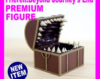 ¡Miau! Frieren es devorado por una figura mímica / Figura coleccionable divertida y adorable exclusiva de Japón / Figuras de anime japonesas