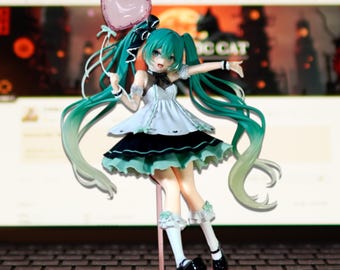 Hatsune Miku Gothic Angel Ver Vocaloid Anime Figure, Dark Style PVC Statue Holding Raccoon Plush, Collectible Gift for Fans and Decor - Etsy Hatsune Miku Gothic Angel Ver Vocaloid Anime Figure, Dark Style PVC Statue Holding Raccoon Plush, Collectible Gift for Fans and Decor - Etsy