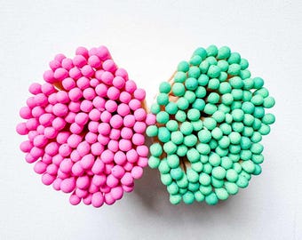 2 Inch Colored Matches: Bulk Matchsticks for DIY Candle Refills