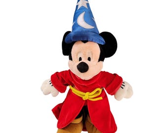 ウォルト ディズニー、ミッキー マウス、マジシャン、魔法使い、赤い