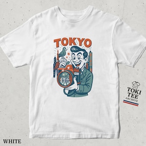 Retro Tokyo T-Shirt: Vintage Press Photographer Japanese Souvenir