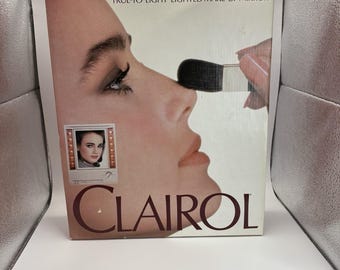 NEW 1991 Clairol True-To-Light LM-7 Makeup Mirror 4-Setting Lights Magnifying