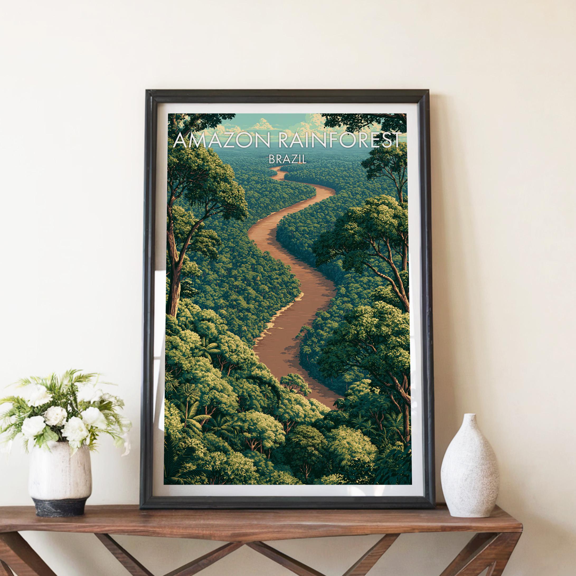 Brazil Rainforest Art - Etsy