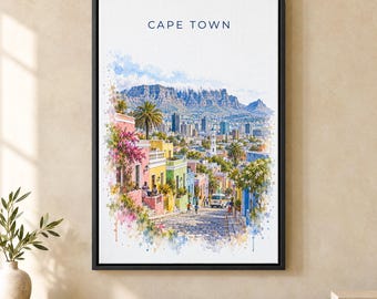 Watercolor Travel Prints