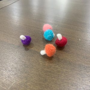 Tiny Customizable Mushrooms