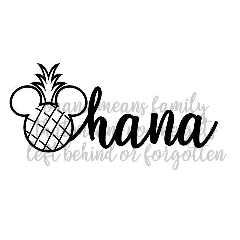 Free Free 97 Disney Ohana Svg SVG PNG EPS DXF File