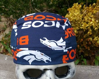 Denver Broncos / Skull Cap / Helmet 