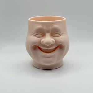 Smiley Face Planter – Cheeks Pot for Succulents & Cute Indoor Plant Decor
