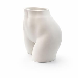 Curvy Body Planter – 3D Printed Modern Minimalist Body Vase