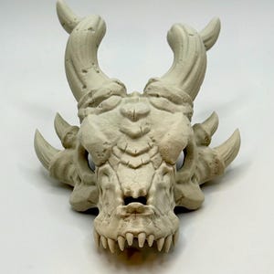 Dragon Skull Hair Pin – Gothic Fantasy Bone Clip for Cosplay, LARP & Renaissance Hairstyles
