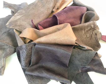 Leather Scraps , Pieces for Jewelry, Leather cuts for earrings, Real Italian ,Luxury Leather for Crafts, Leather Scraps, Leather Pieces