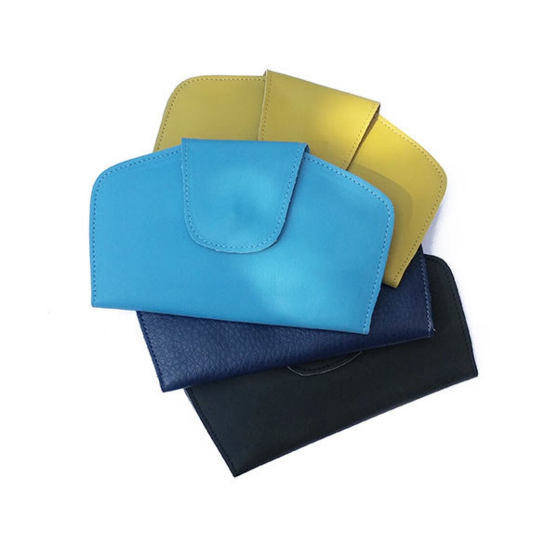 Vegan Wallet Women Non Leather Wallet Vegan Purse Small Eco Etsy