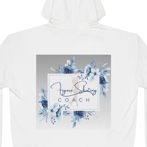 Ice Skating Coach Hoodie Sweatshirt - Personalized Figure Skating Gift, Pullover Hoodie, Eco-Friendly, Ice Skating Coach Hoodie