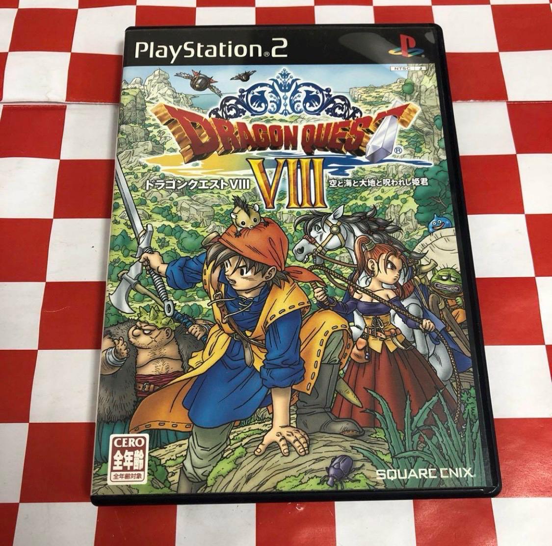 Dragon Quest VIII – PlayStation 2 – Version Japonaise NTSC-J (très Bon état)