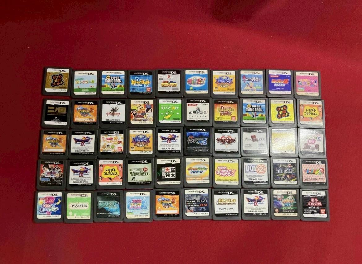 Wholesale Lot of 20 random authentic Japanese Nintendo DS games