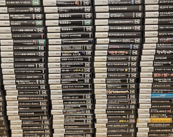 Wholesale Lot of 50 random authentic Japanese  Nintendo DS cartridge with case games