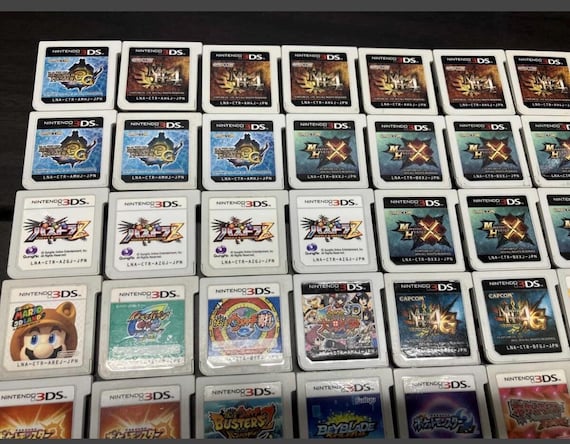 Wholesale Lot of 30 Random Authentic Japanese Nintendo 3DS Games