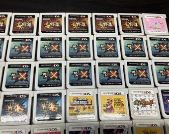 Wholesale Lot of 30 Random Authentic Japanese Nintendo 3DS Games