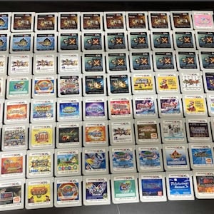 100 zufällige authentische japanische Nintendo 3DS-Spiele — Junk / As-Is / As-Is