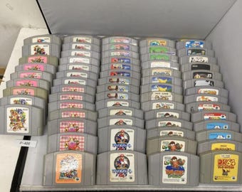ニンテンドー64（N64）ゲーム！すべて本物。*選んで* - Etsy 日本