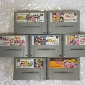 SFC セーラームーン – ゲームカートリッジバンドル