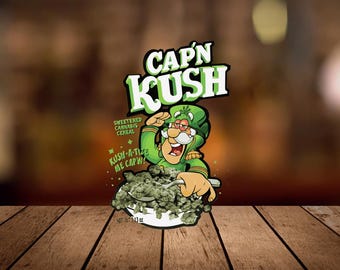 Captain Kush Weed SVG - Instant Download
