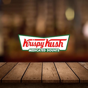 Elevate Your Crafting with Krispy Kush SVG - Instant Download, High Resolution, Sublimation Ready!