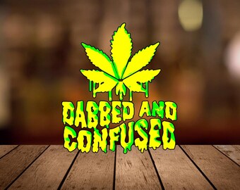 Dabbed and Confused SVG: Craft Design (Instant Download)