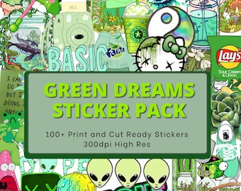 Green PNG Bundle, Digital Download, Eco Clipart, Nature Graphics, Instant Art Pack, PNG Collection