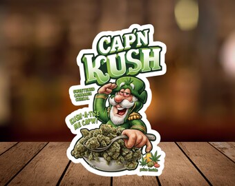 Captain Kush Weed SVG - Instant Download