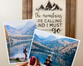 Custom Travel Photo Magnets | Personalized Keepsake Gift