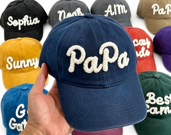 Benutzerdefinierte Text Dad Hut, personalisierte Bachelorette Wochenendkappe für Mädchen Reisecrew