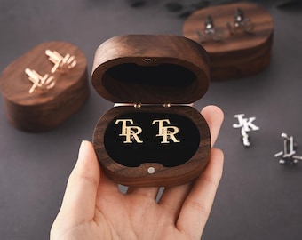 Personalized Groomsmen Cufflinks, Custom Initial Cufflinks, Engraved Gift for Him, Groomsmen Proposal, Best Man Wedding Gift