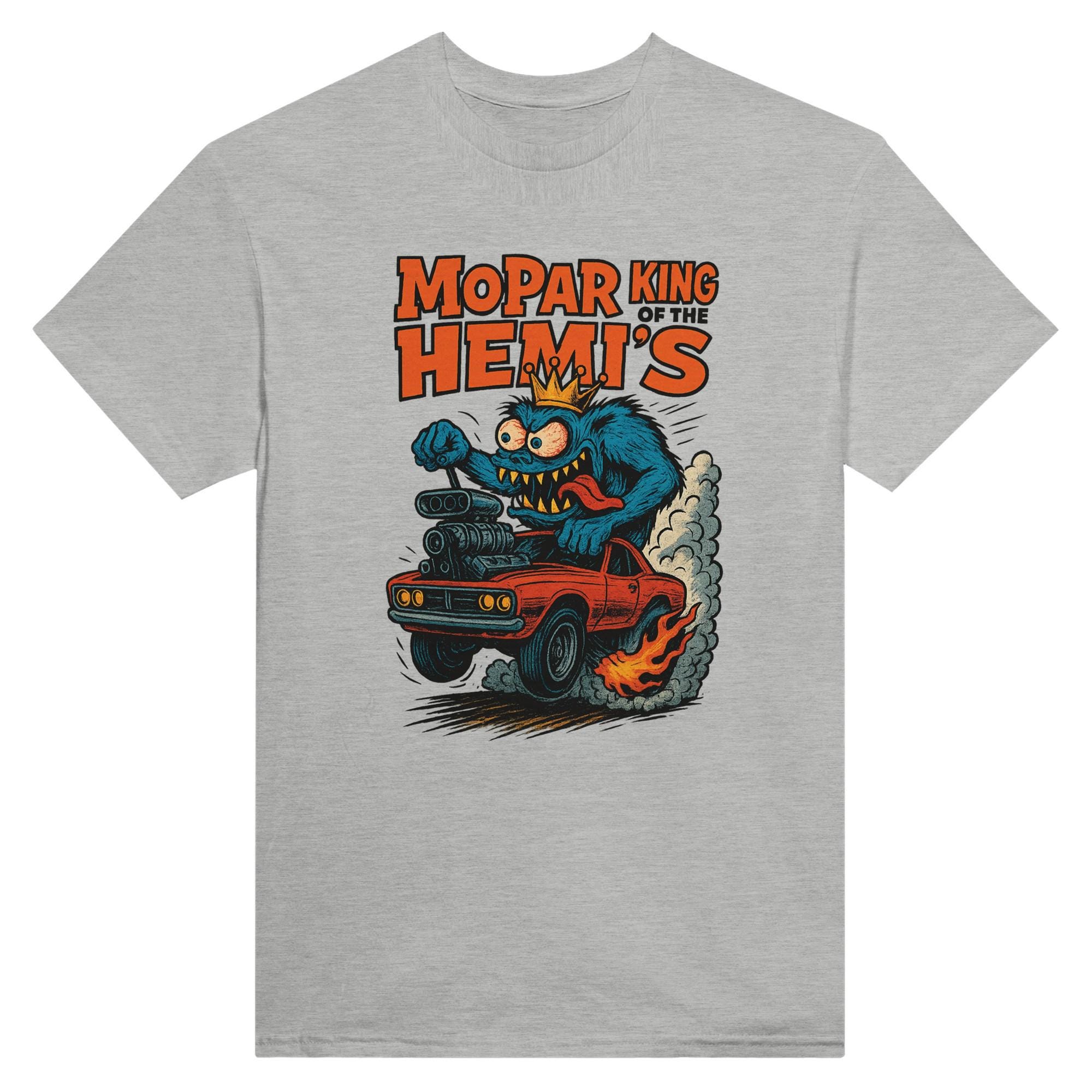 Mopar King of the HEMI'S T-shirt | Retro Hot Rod Monster Tee | Rat