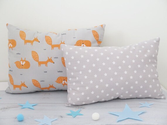 woodland nursery pillow