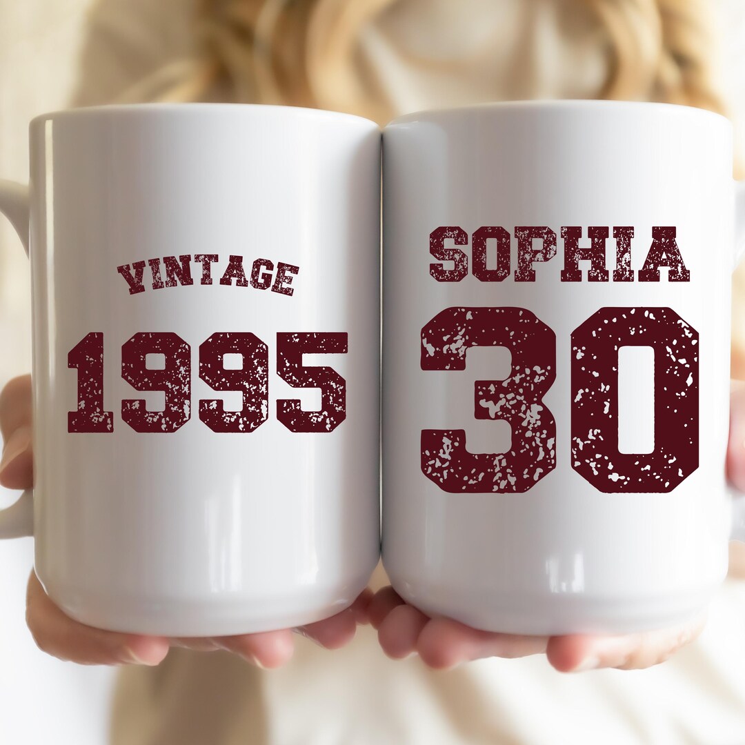 Mug uni anniversaire homme 30 ans – Fabriqué en 1996, Vieilli à la Perfection