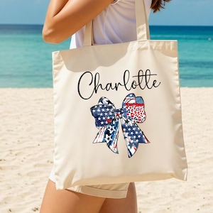 Honor The Brave Tote Bag, American Flag Coquette Bag, USA Flag Totes, 4th July Party Bag, Memorial Day Totes, Patriotic American Stars Bag