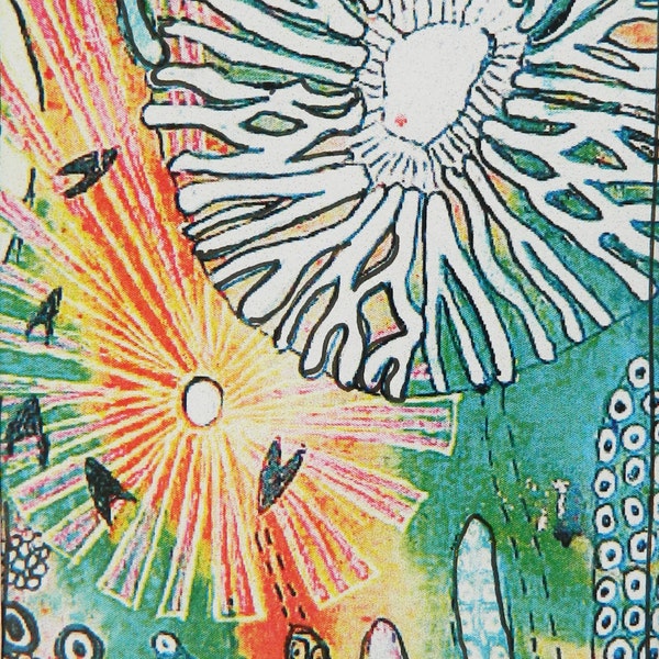 Aceo Print From Original Abstract