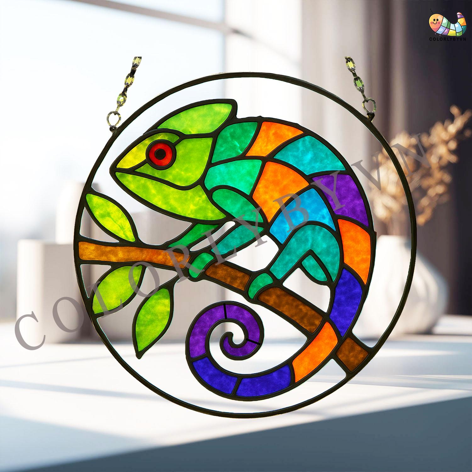 Chameleon glass - Etsy 日本