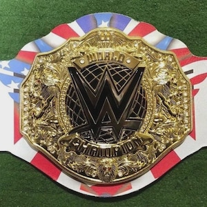 New Handmade 3D American Nightmare World Heavyweight Wrestling Championship Title Belt - 8MM Zinc Plates - Die-Casting Belt- Gift For Champs