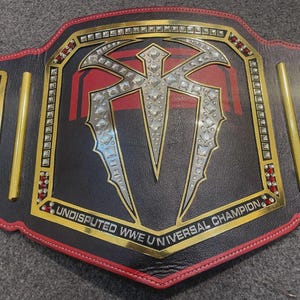 New Handmade Roman Reigns Undisputed Universal Championship Belt | Undisputed Wrestling Fan Belt | Replica Title Roman Reigns Belt gift
