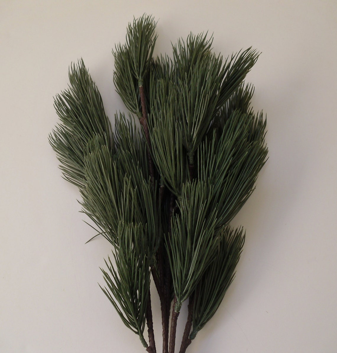 Artificial Long Needle Pine Bough Artificial Greenery Etsy