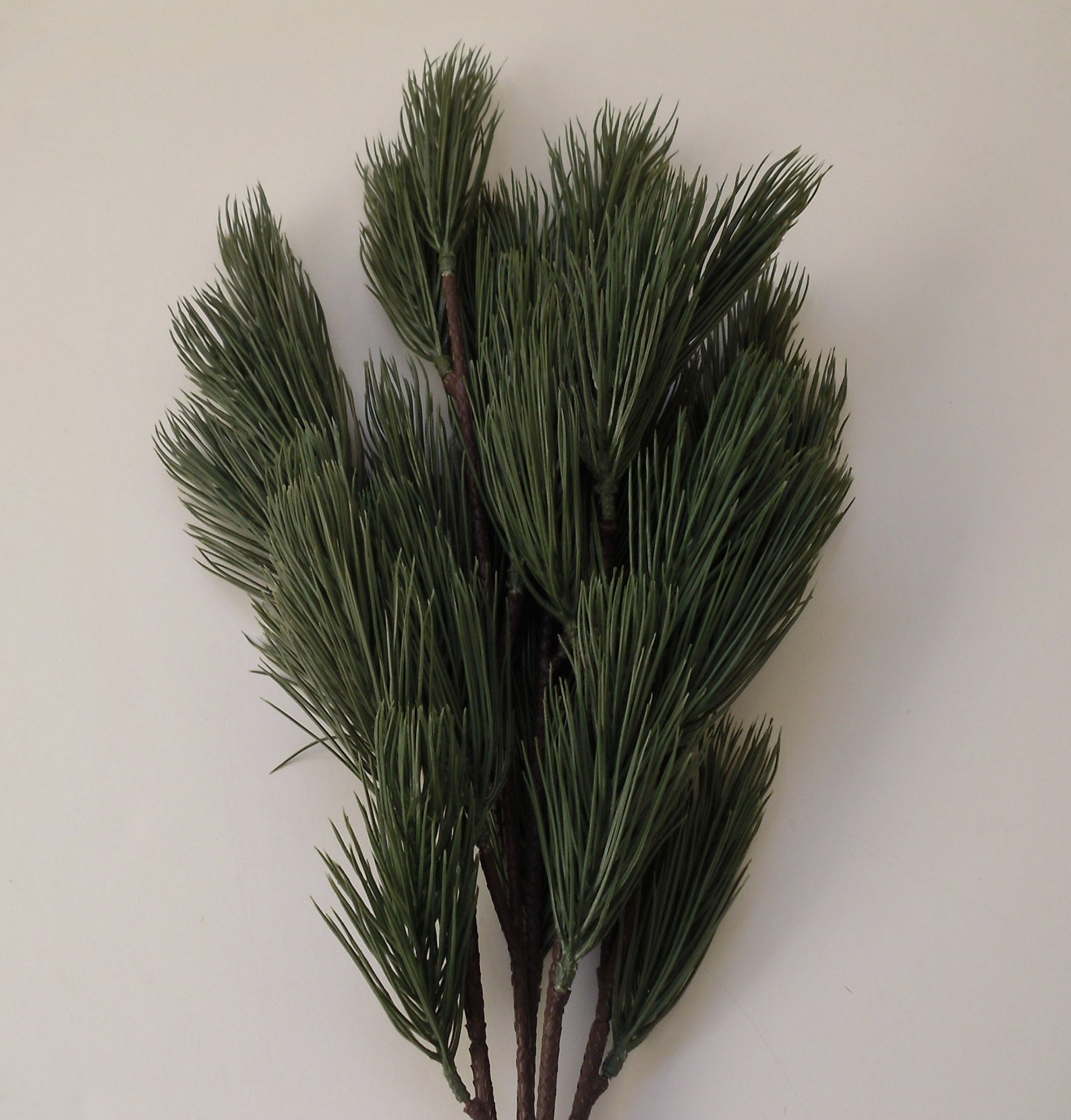 Artificial Long Needle Pine Bough Artificial Greenery Etsy