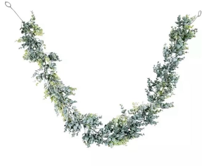 4 Ft Green Artificial Spanish Moss Garland, Gypsophila Artificial