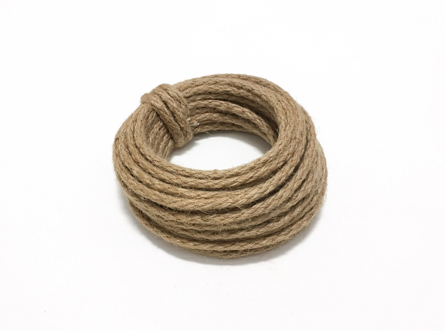 Jute Wired Cord Etsy